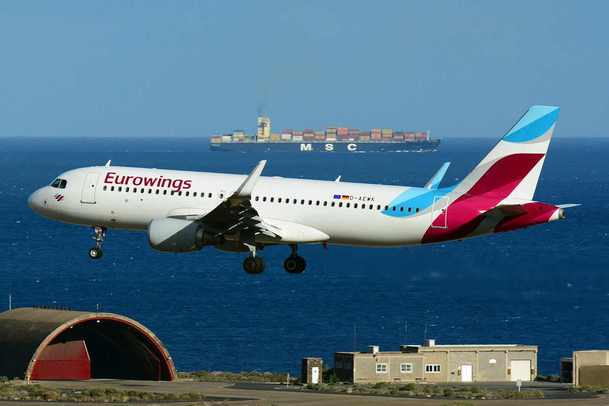 D-AEWK (7261) 2016 Airbus A320-214(WL)