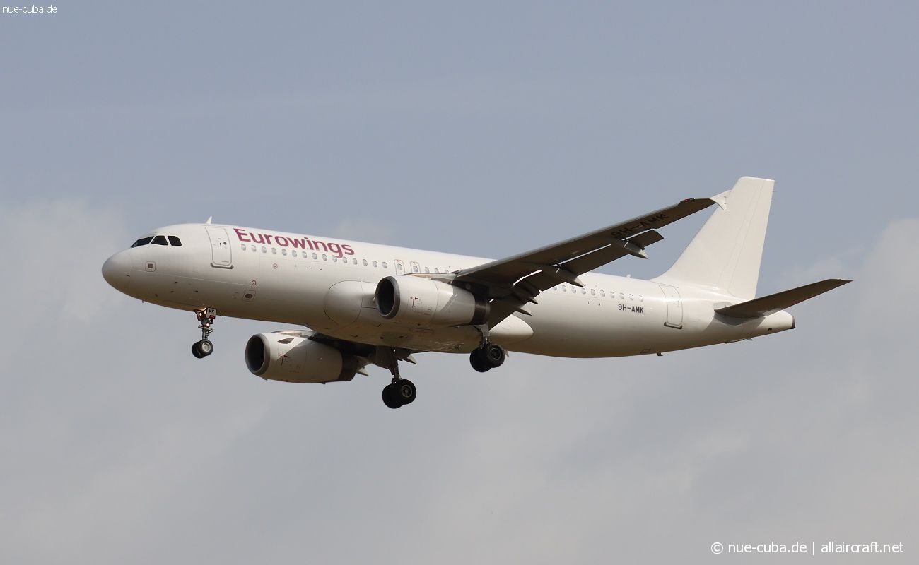 9H-AMK · Airbus A320-232 · (PMI / LEPA / LESJ)