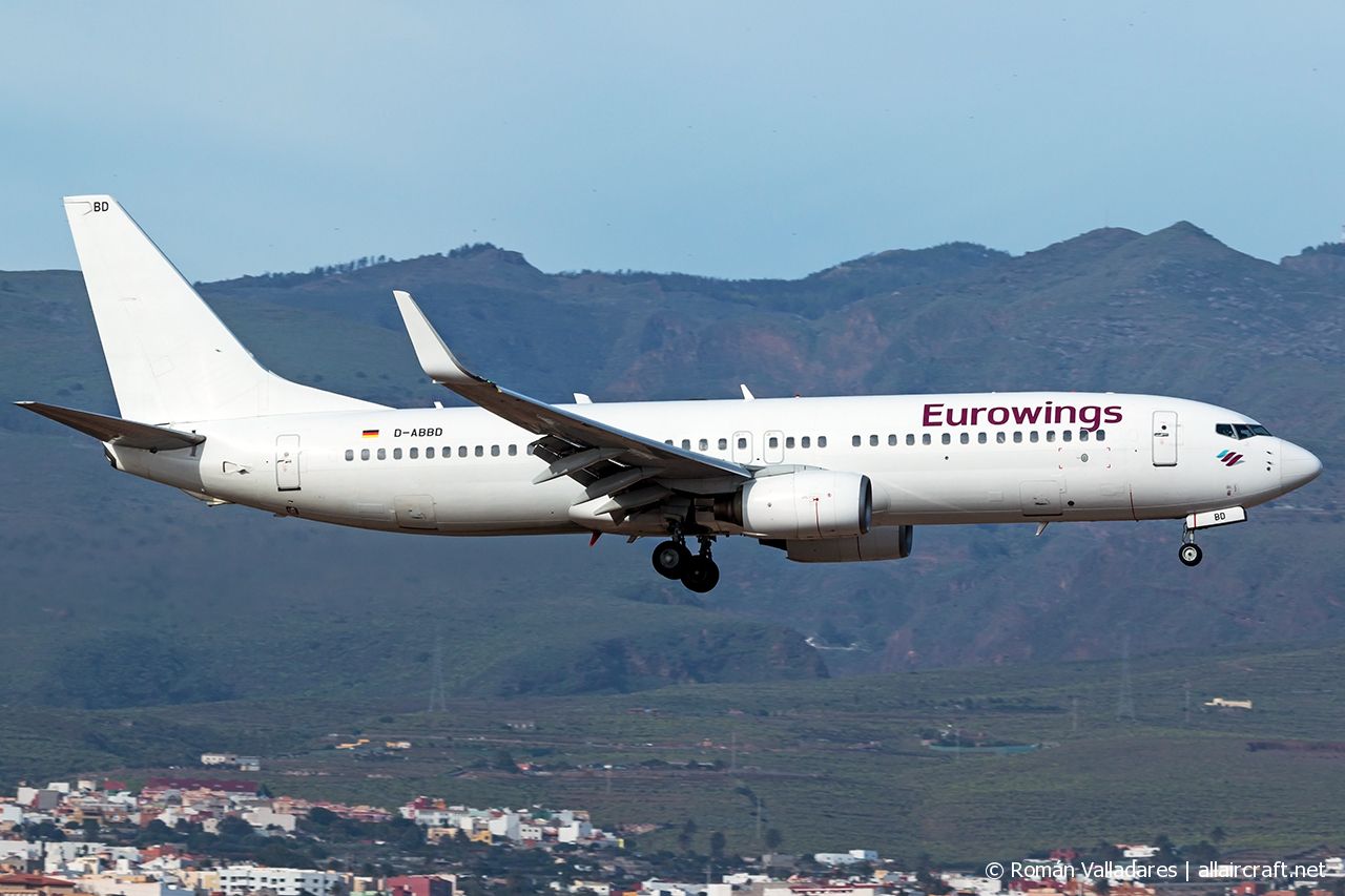 D-ABBD · Boeing 737-86J(WL) · (LPA / GCLP)