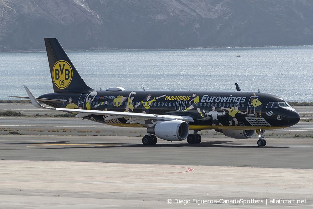 D-AEWM · Airbus A320-214(WL) · (LPA / GCLP)
