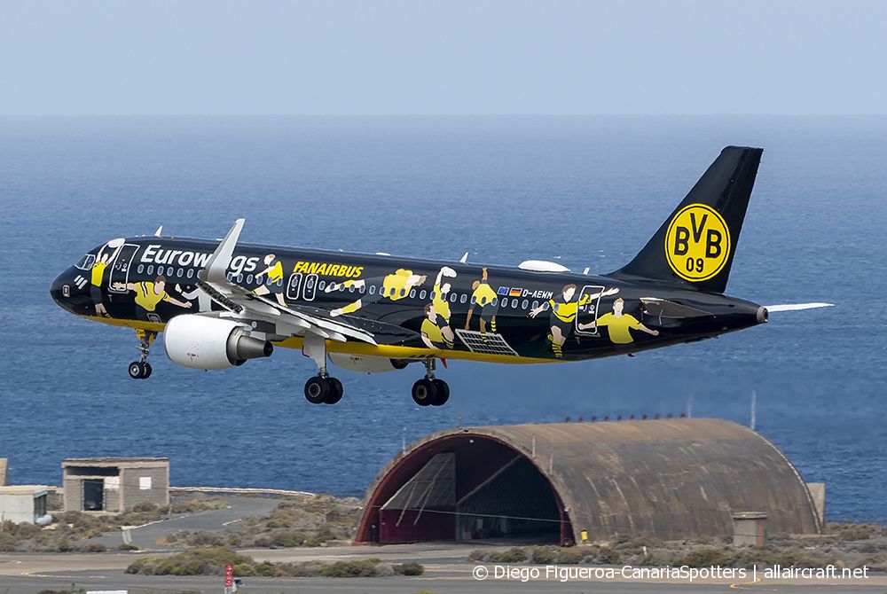 D-AEWM · Airbus A320-214(WL) · (LPA / GCLP)