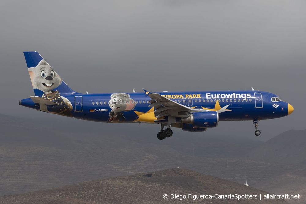 D-ABDQ · Airbus A320-214 · (LPA / GCLP)