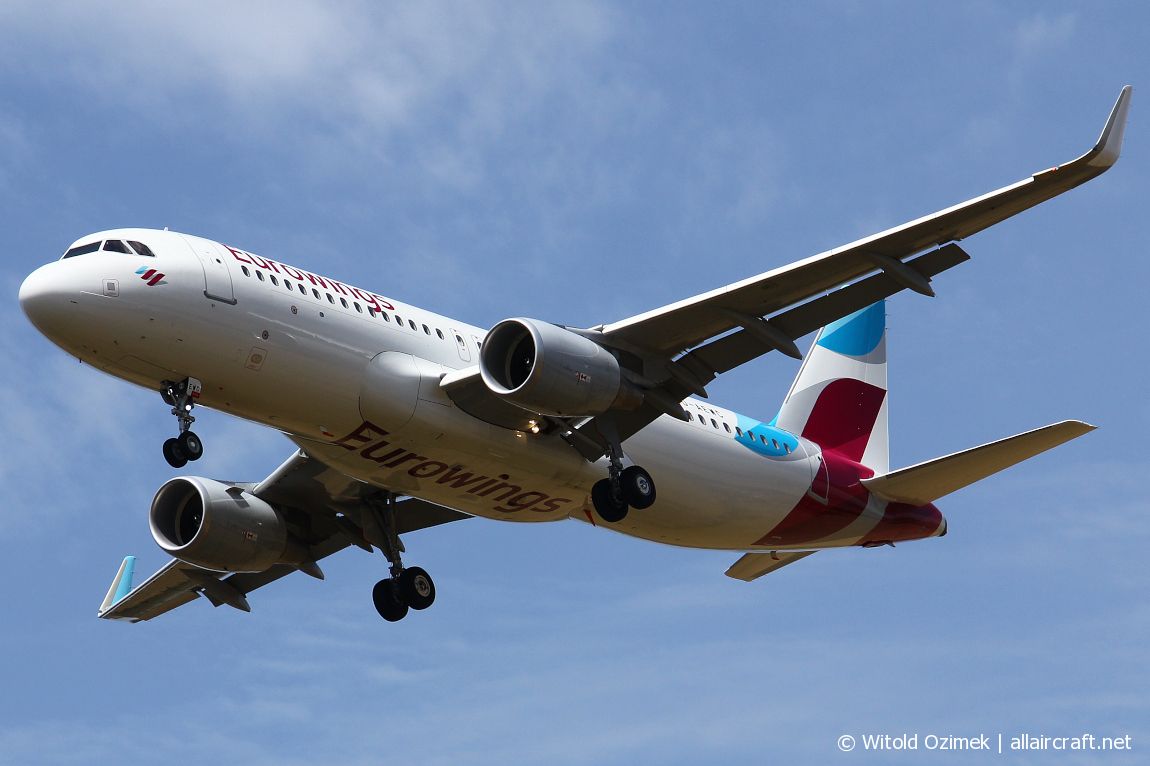D-AEWC · Airbus A320-214(WL) · (FCO / LIRF)