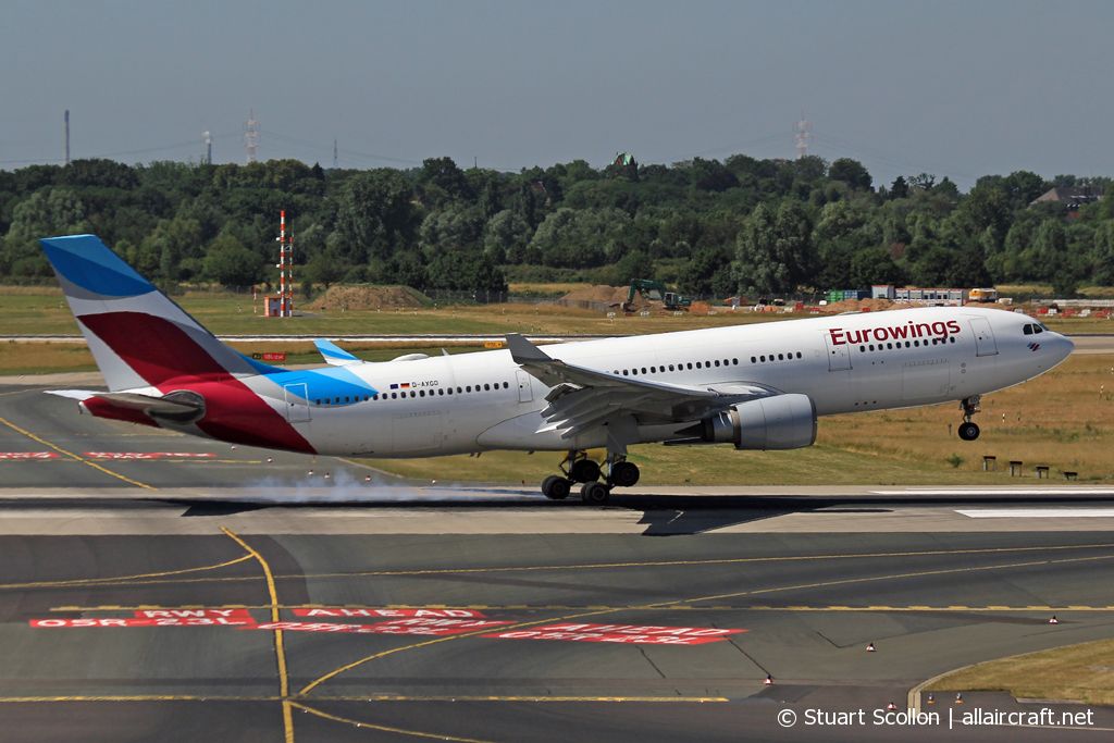 D-AXGD · Airbus A330-203 · (DUS / EDDL)