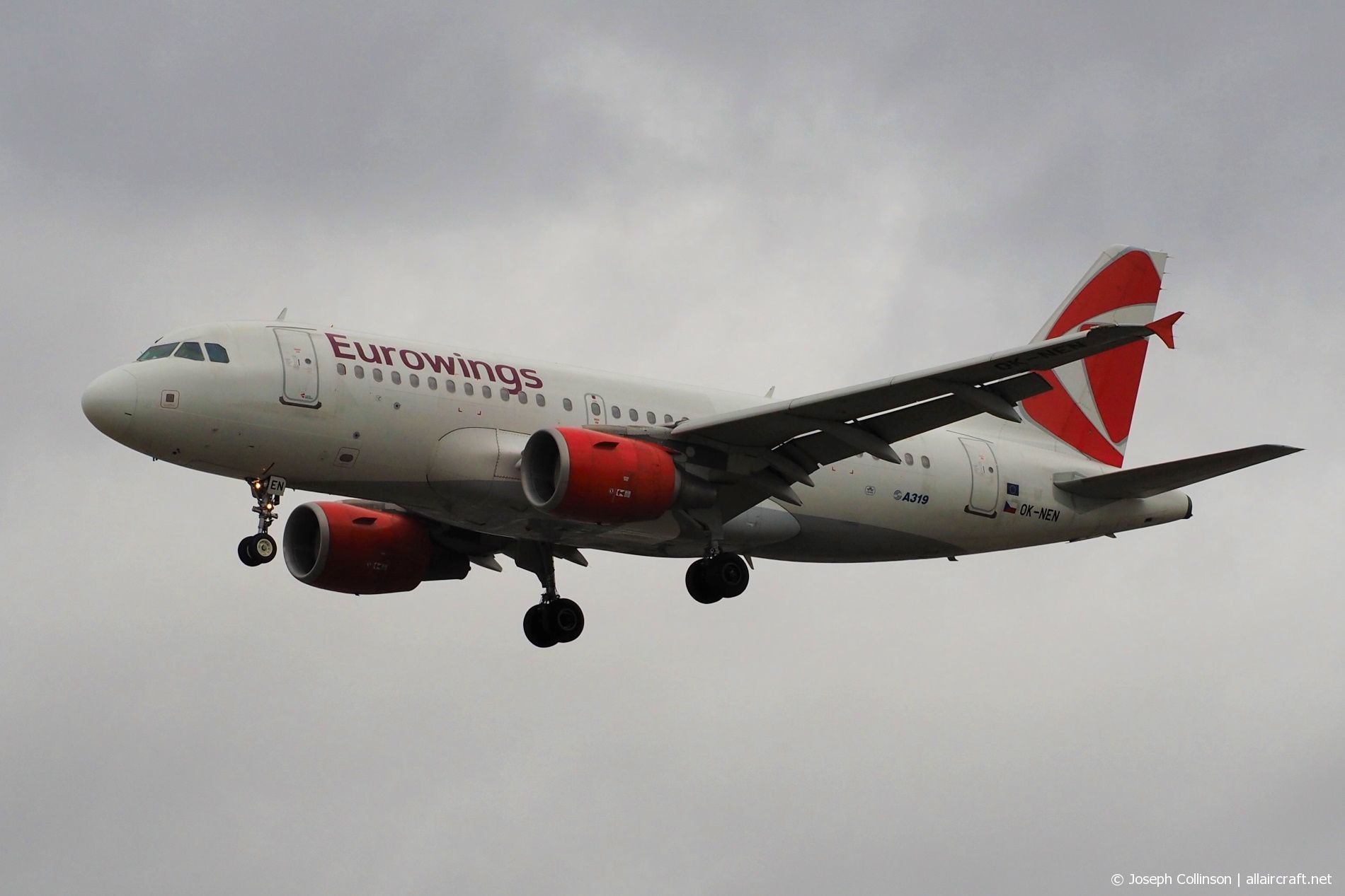 OK-NEN · Airbus A319-112 · (LHR / EGLL)