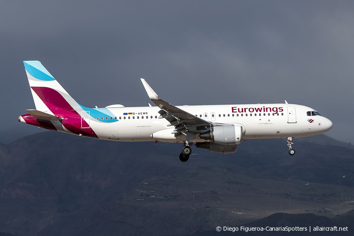 D-AEWR (7412) 2016 Airbus A320-214(WL)