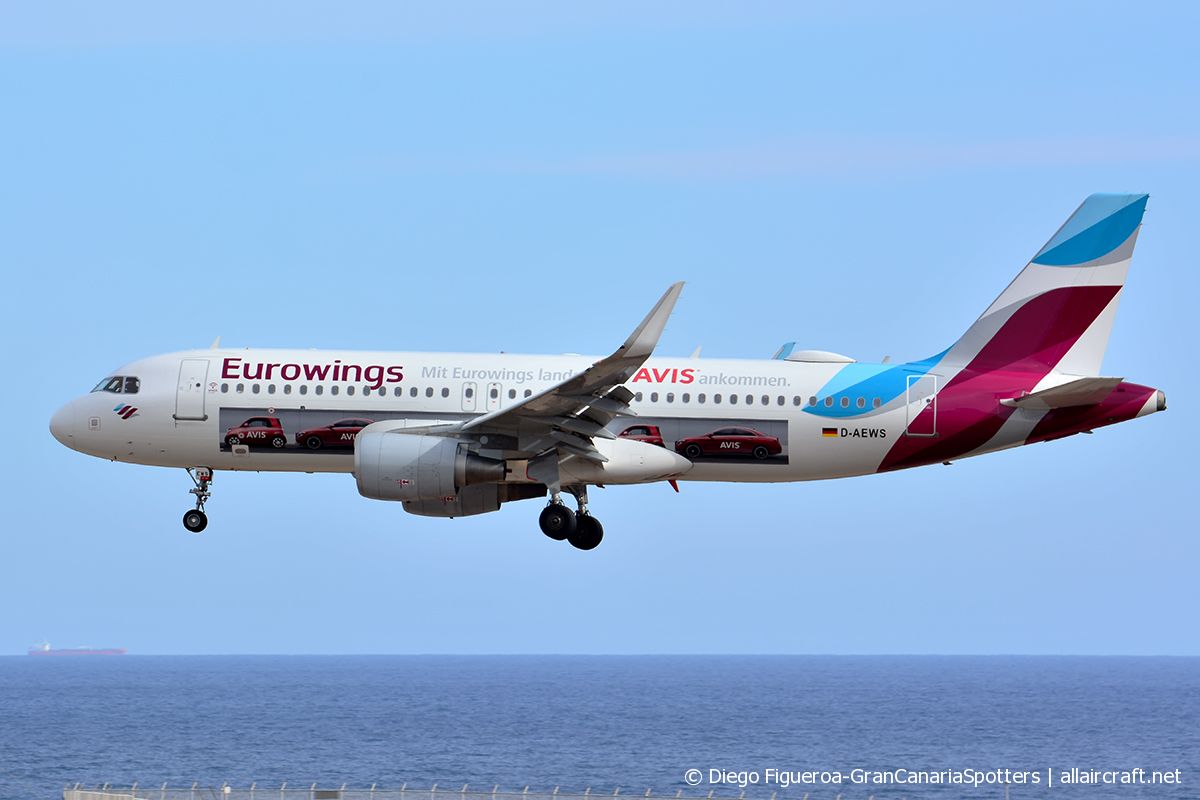 D-AEWS (07439) Airbus A320-214(WL)