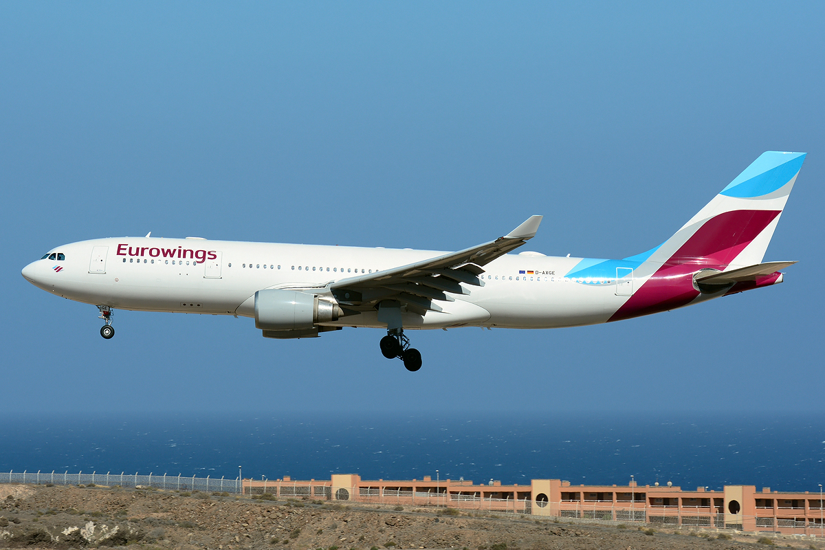D-AXGE · Airbus A330-202 · (LPA / GCLP)