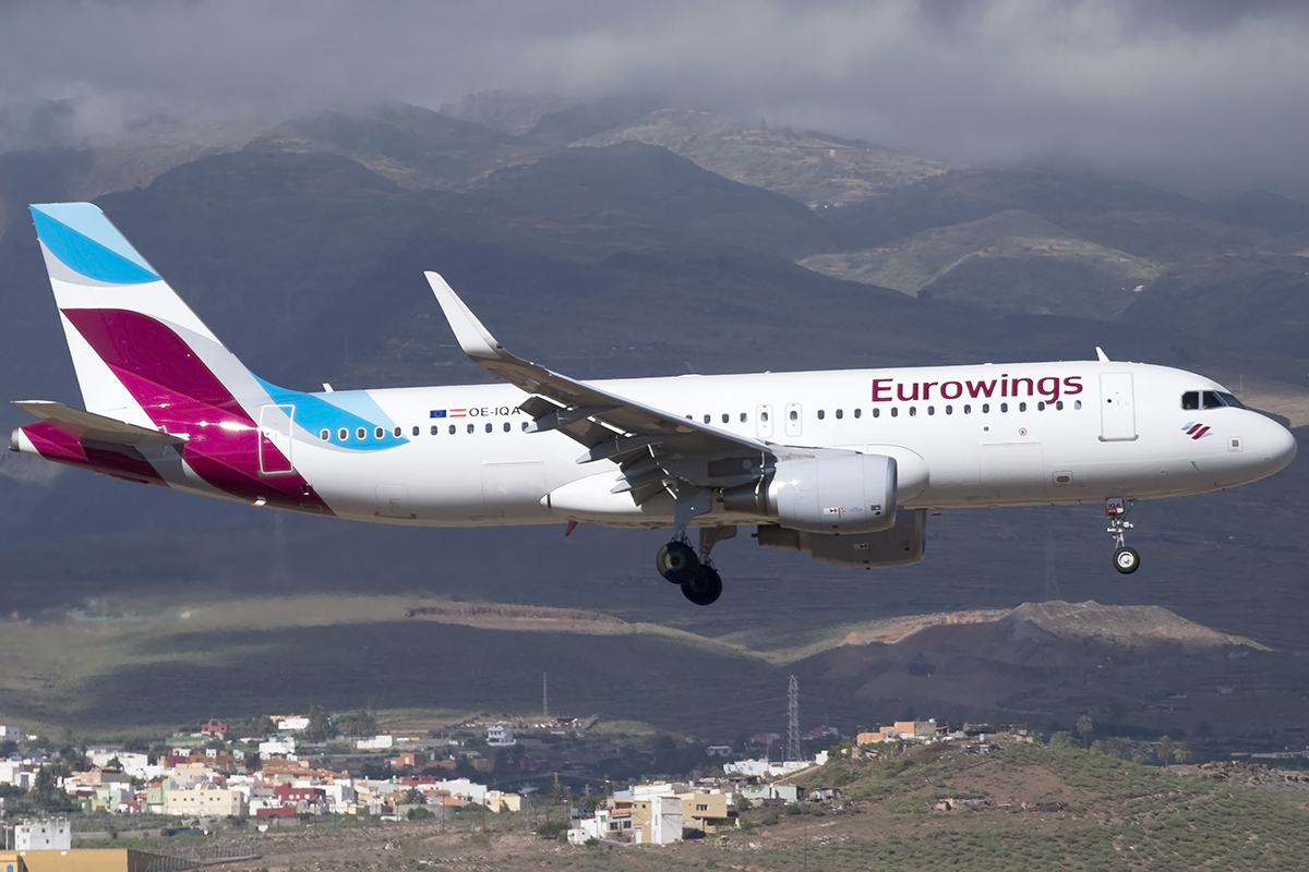 OE-IQA · Airbus A320-214 · (LPA / GCLP)