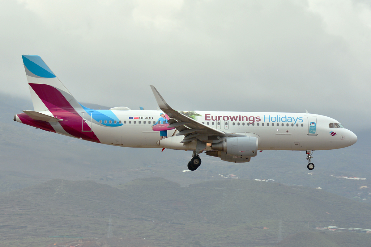 OE-IQD · Airbus A320-214 · (LPA / GCLP)