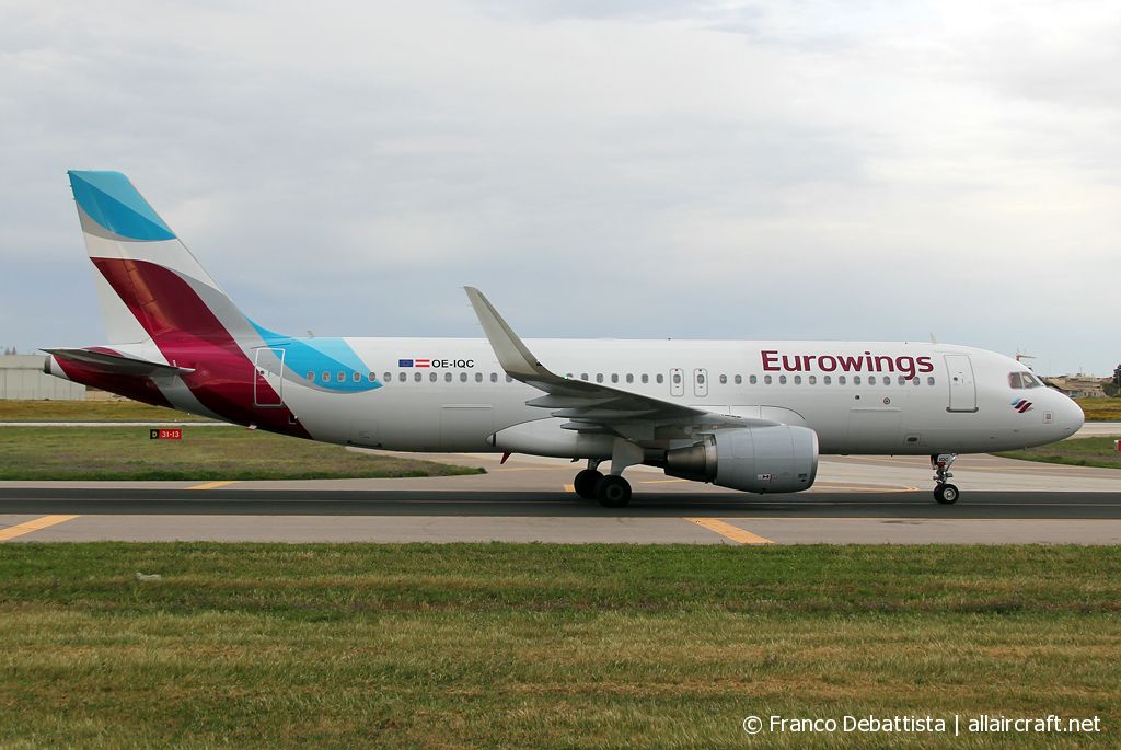 OE-IQC (7019) 2016 Airbus A320-214(WL)