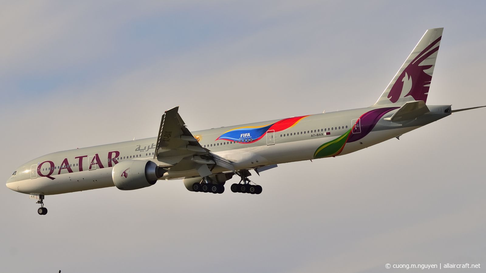 A7-BAX · Boeing 777-3DZ/ER · (YUL / CYUL)