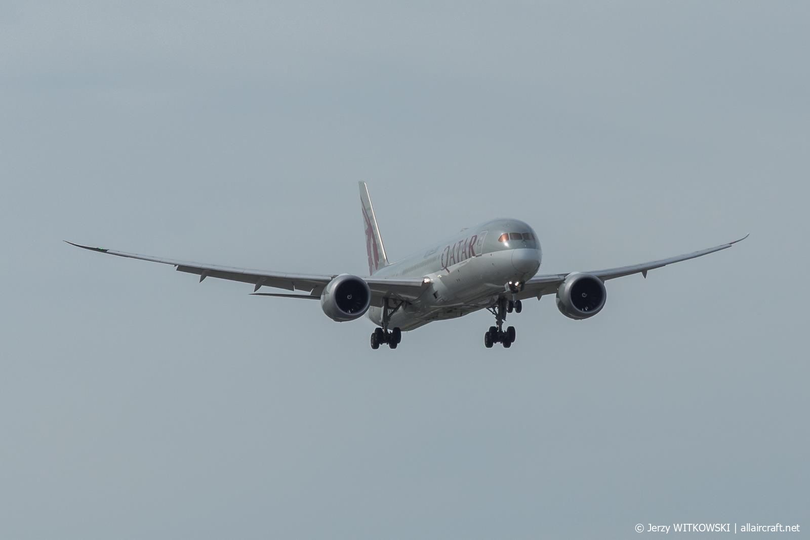 A7-BHE · Boeing 787-9 Dreamliner · (WAW / EPWA)