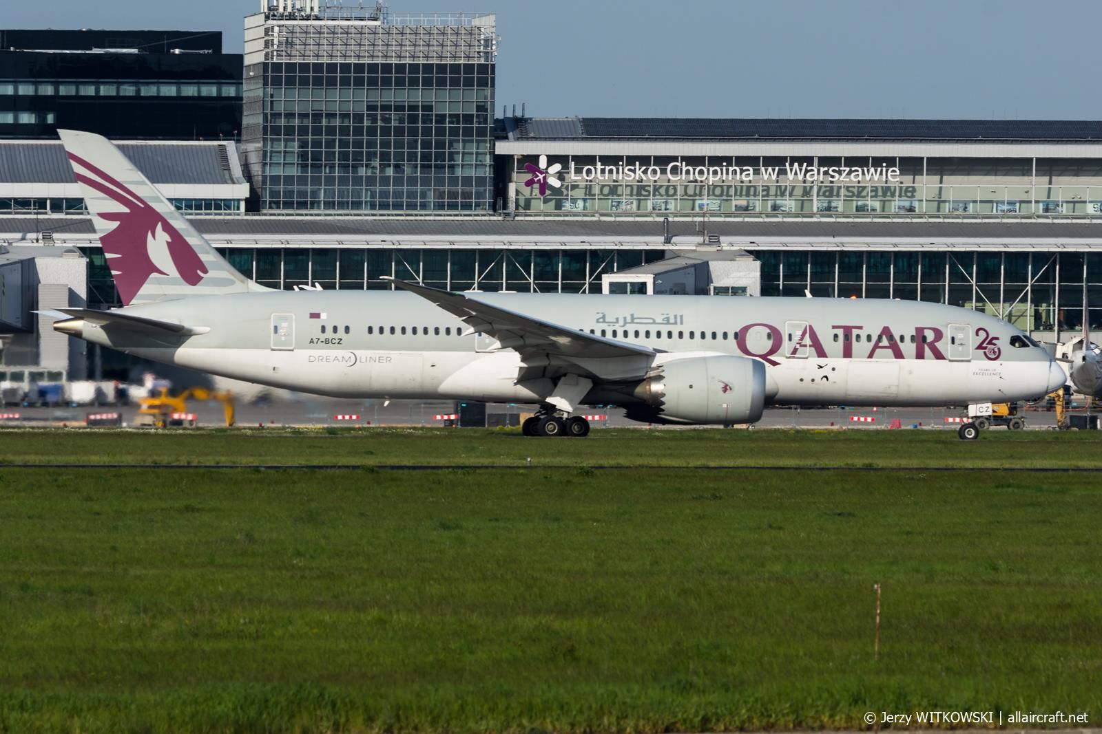 A7-BCZ (38344) 2015 Boeing 787-8 Dreamliner