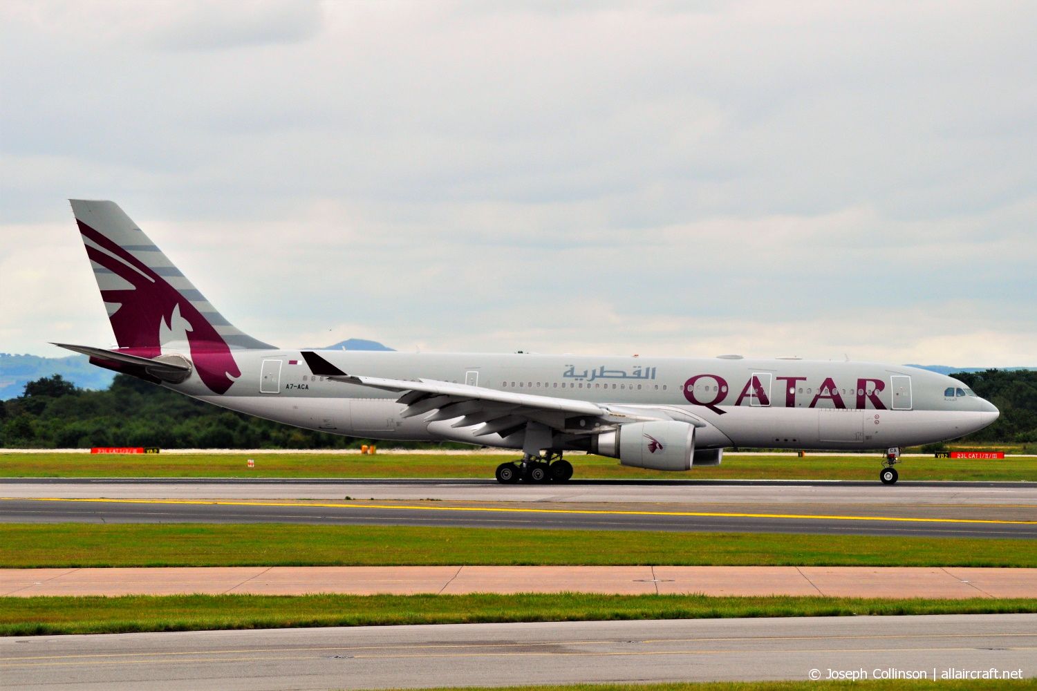 A7-ACA · Airbus A330-202 · (MAN / EGCC)