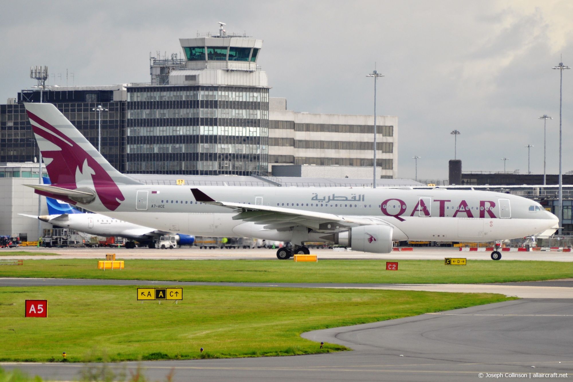 A7-ACE · Airbus A330-203 · (MAN / EGCC)