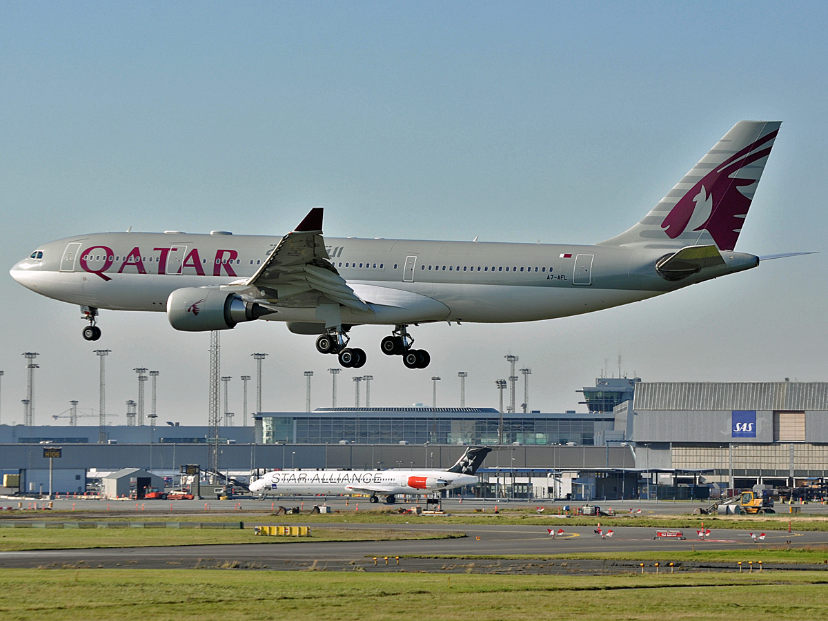 A7-AFL · Airbus A330-203 · (CPH / EKCH)