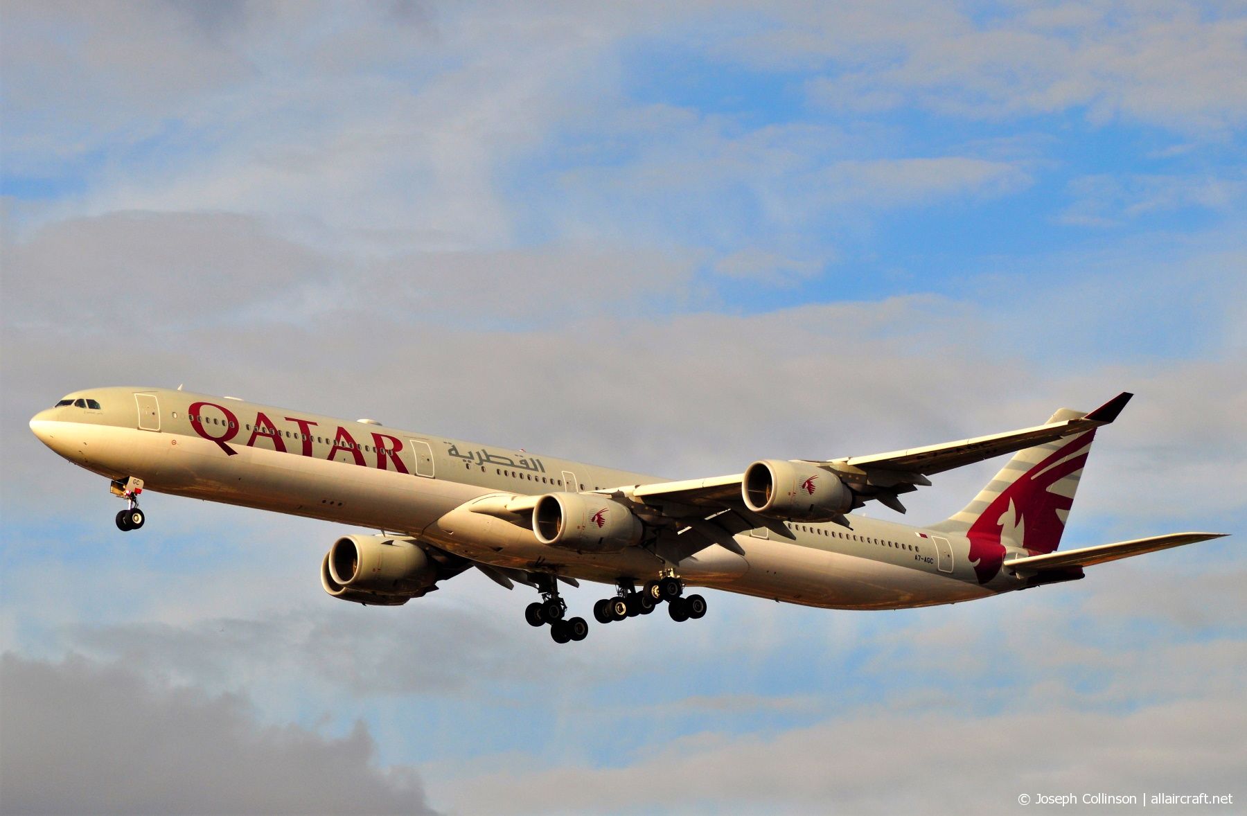 A7-AGC (766) 2006 Airbus A340-642