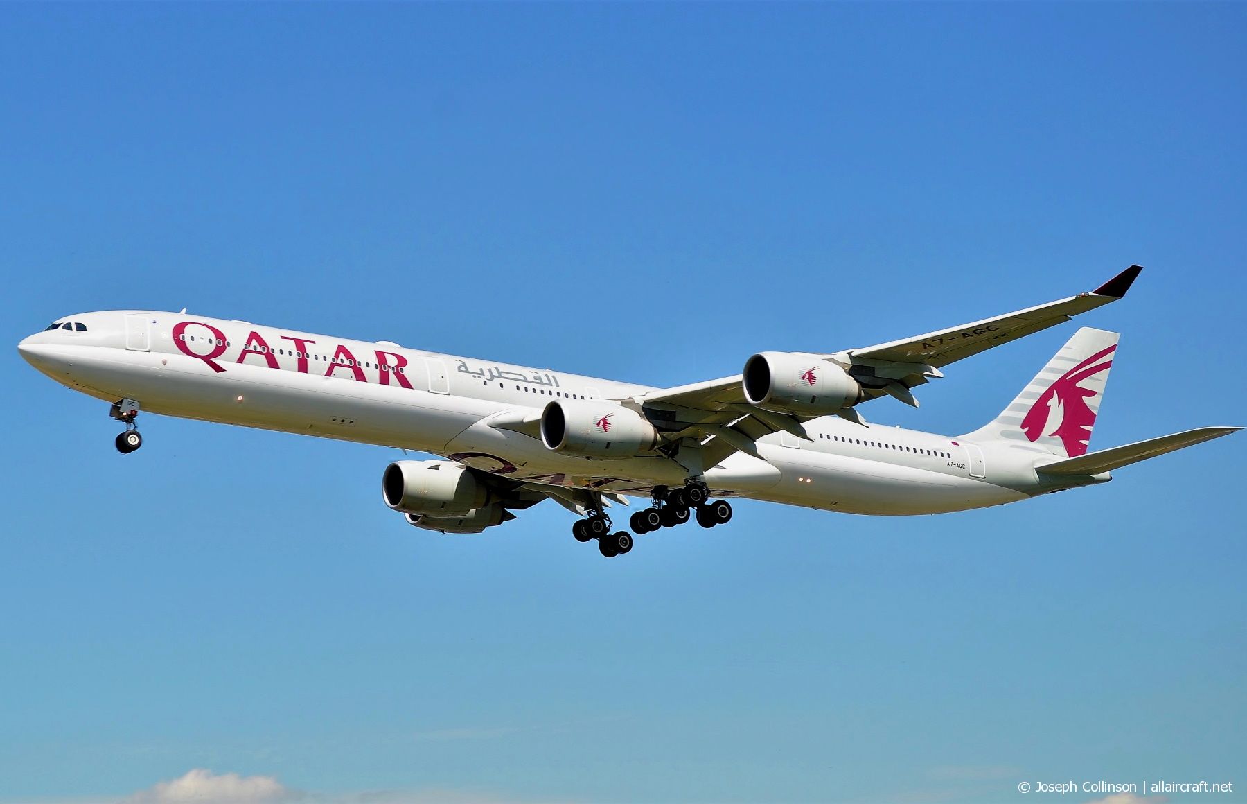 A7-AGC (766) 2006 Airbus A340-642