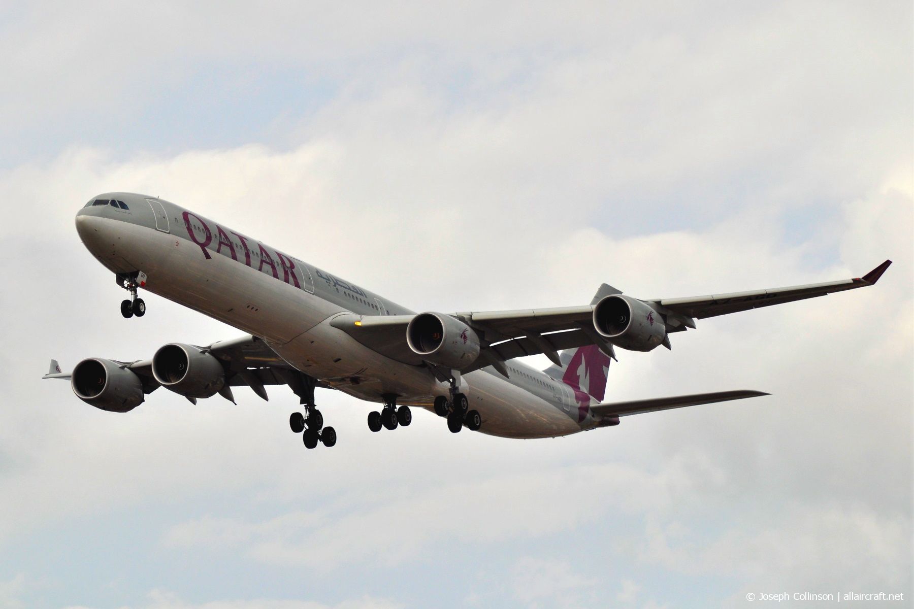 A7-AGD (798) 2007 Airbus A340-642
