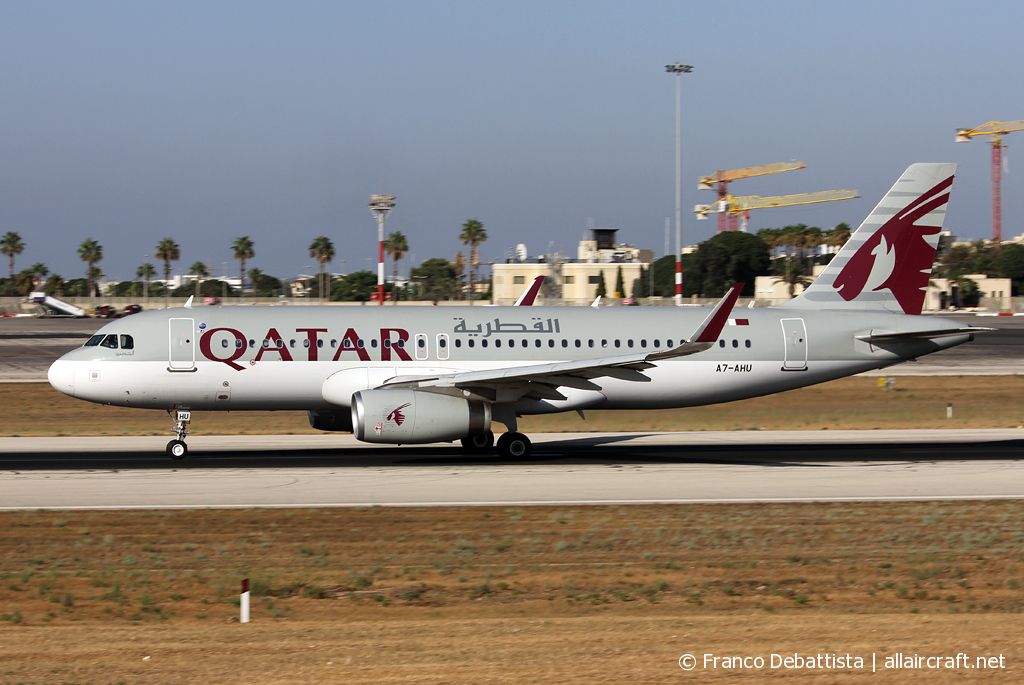 A7-AHU · Airbus A320-232(WL) · (MLA / LMML)