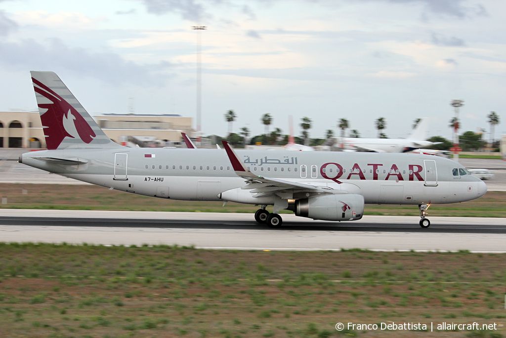 A7-AHU · Airbus A320-232(WL) · (MLA / LMML)