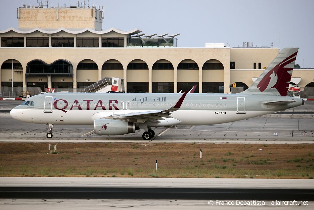A7-AHY · Airbus A320-232(WL) · (MLA / LMML)