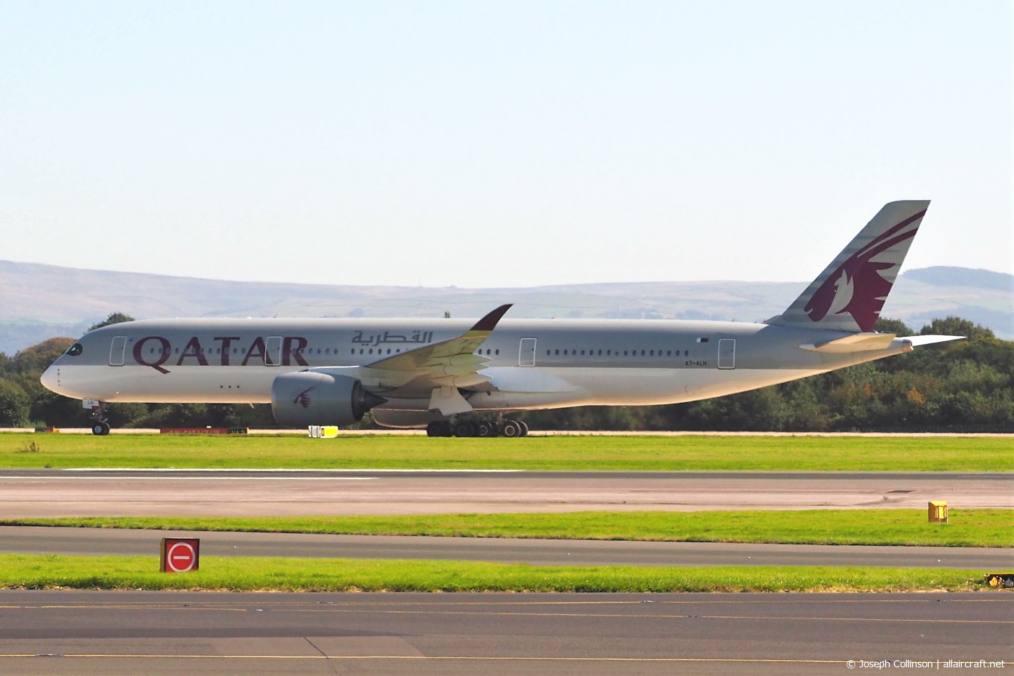 A7-ALH · Airbus A350-941 · (MAN / EGCC)