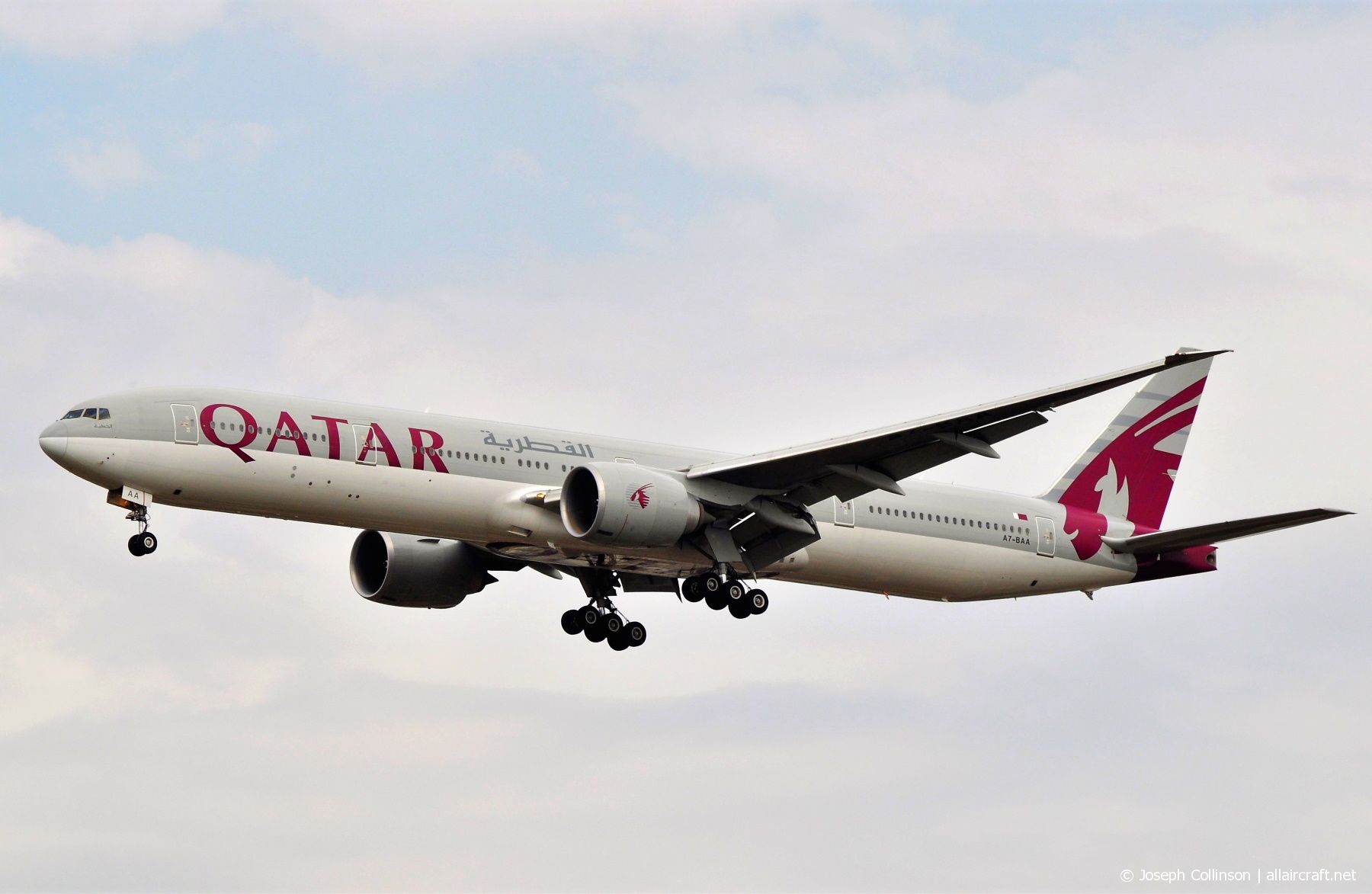 A7-BAA (36009) 2007 Boeing 777-3DZ(ER)