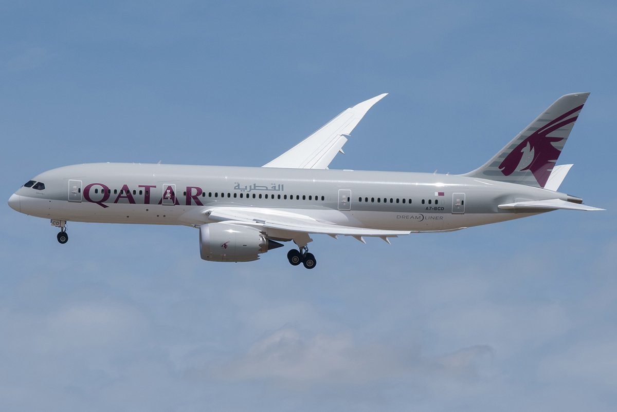 A7-BCD (38322) 2013 Boeing 787-8 Dreamliner