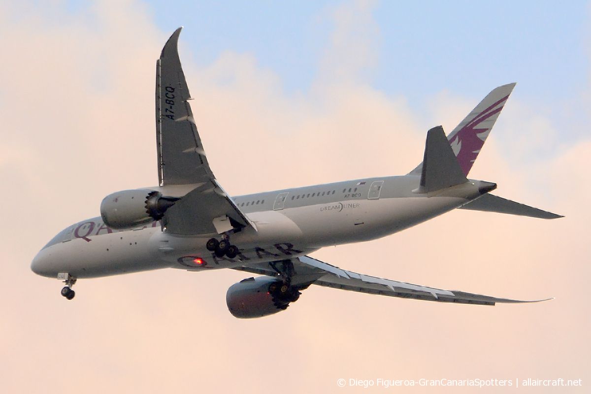 A7-AGA · Airbus A340-642 · (BCN / LEBL)