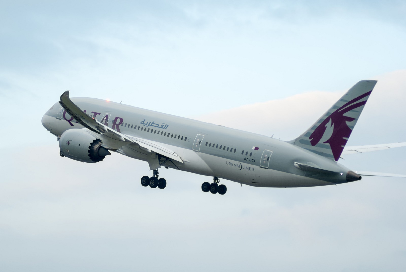A7-BCI · Boeing 787-8 Dreamliner · (MAN / EGCC)