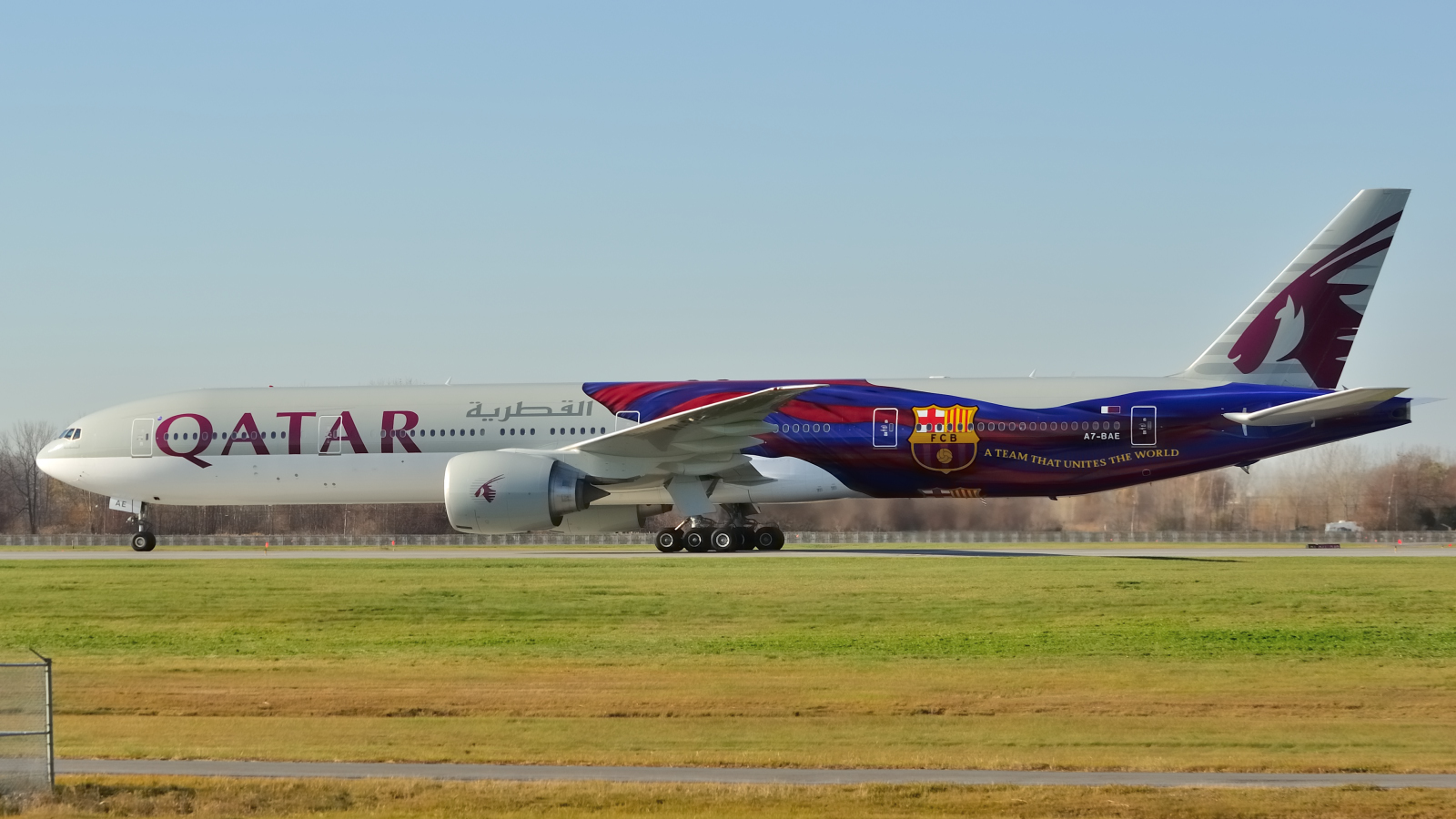 A7-BAE · Boeing 777-3DZ/ER · (YUL / CYUL)