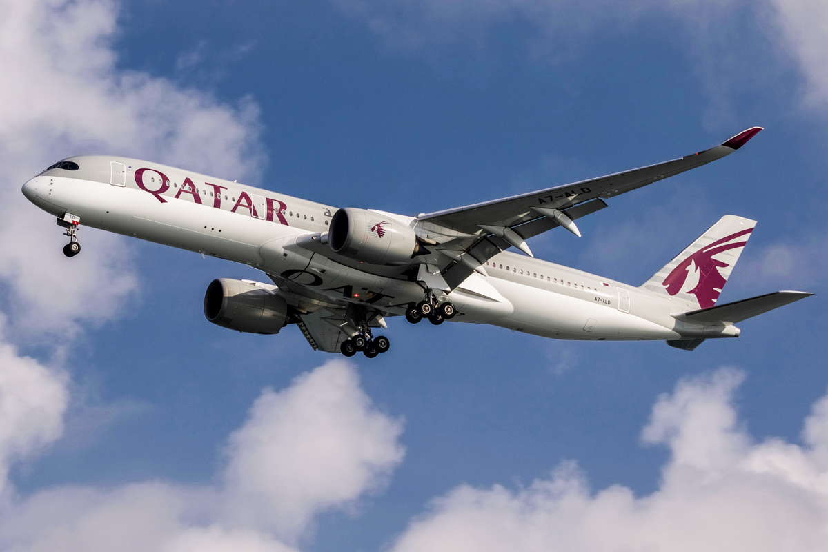 A7-ALD · Airbus A350-941 · (SIN / WSSS)