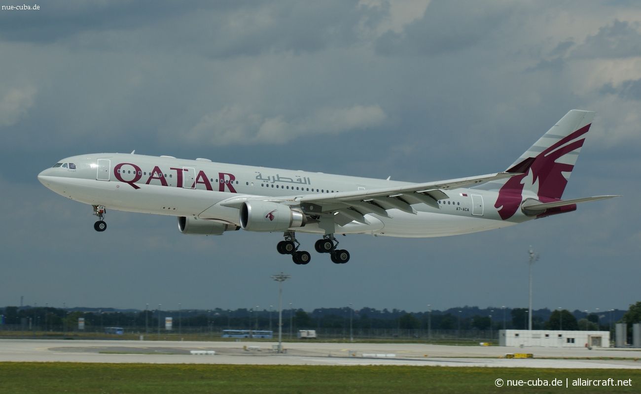 A7-ACA · Airbus A330-202 · (MUC / EDDM)