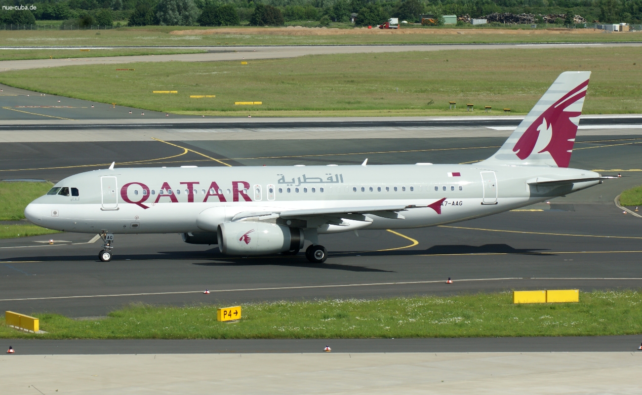 A7-AAG · Airbus A320-232 · (DUS / EDDL)