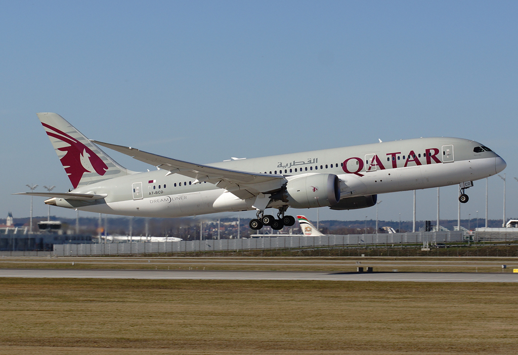 A7-BCD · Boeing 787-8 Dreamliner · (MUC / EDDM)