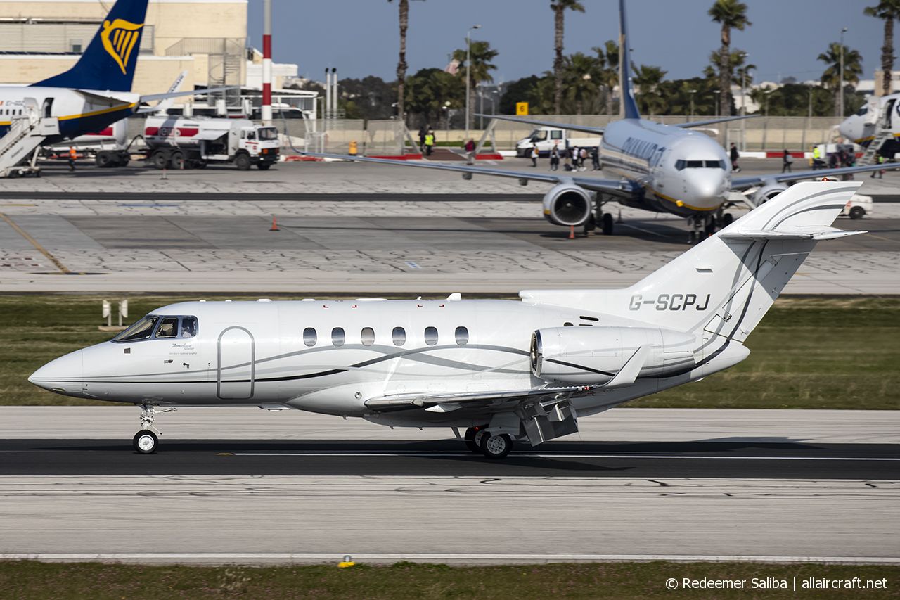 G-SCPJ · Hawker Beechcraft 900XP · (MLA / LMML)
