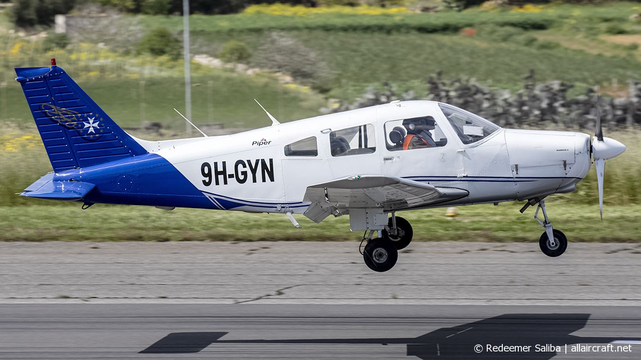 9H-GYN · Piper PA-28-161 Cherokee Warrior II · (MLA / LMML)