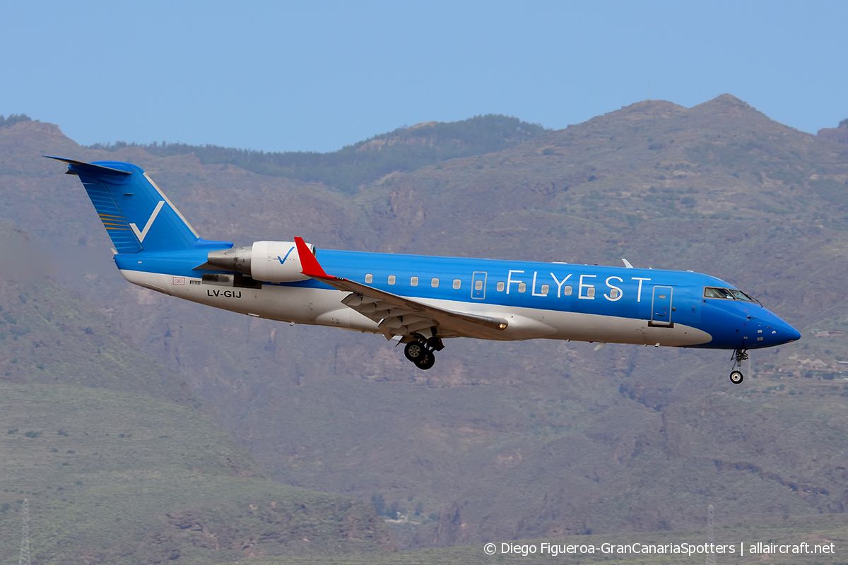 LV-GIJ · Bombardier CRJ-200ER · (LPA / GCLP)