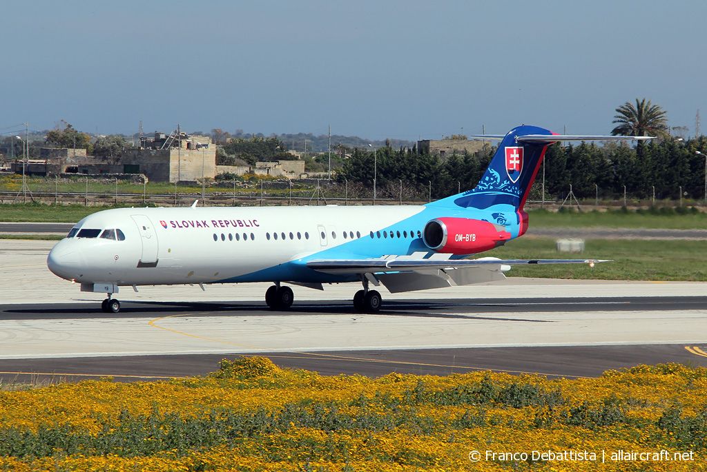 OM-BYB (11403) 1992 Fokker 100