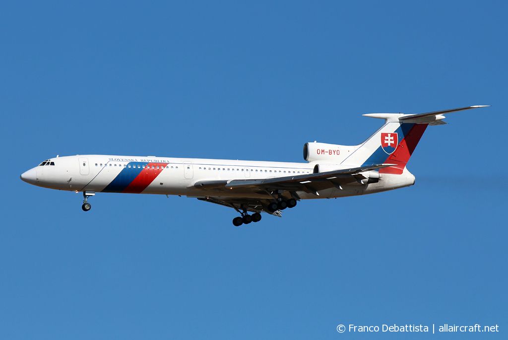 OM-BYO (89A803) 1989 Tupolev Tu-154M