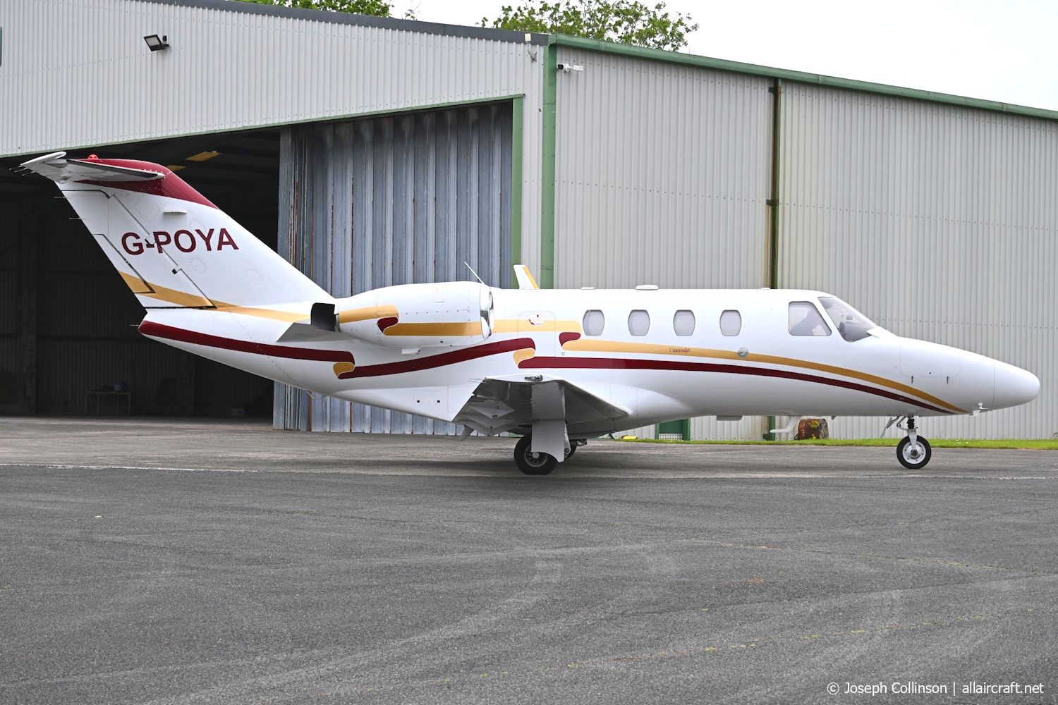 G-POYA 525-0181 Cessna 525 CitationJet