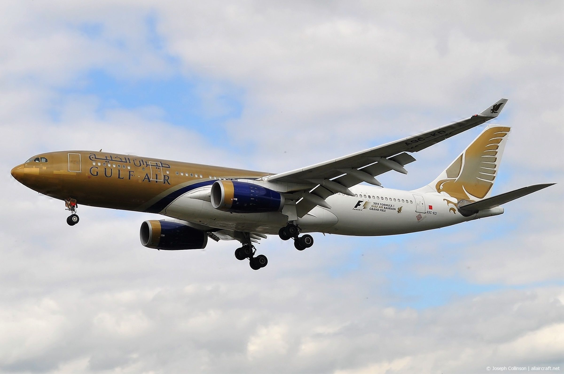 A9C-KD · Airbus A330-243 · (LHR / EGLL)