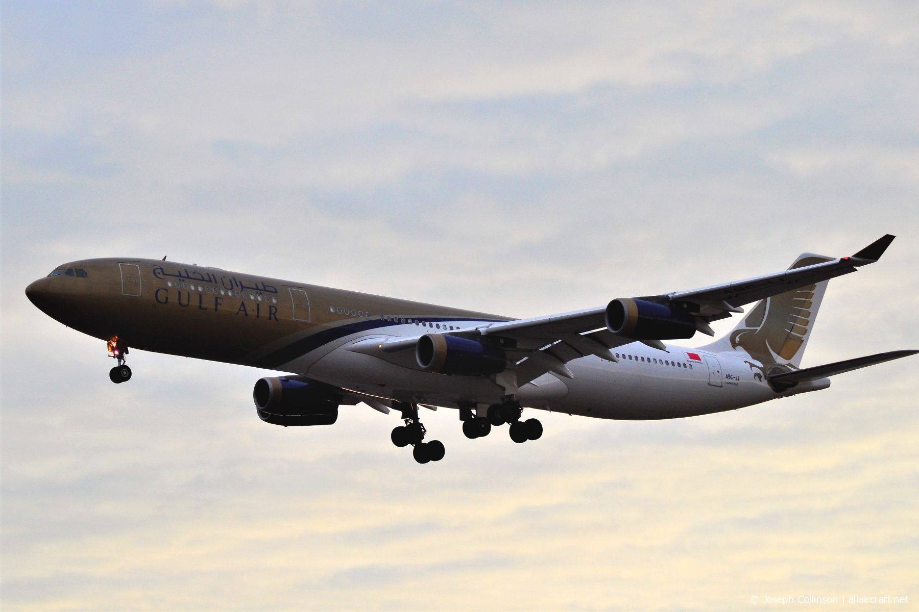 A9C-LI (554) 2003 Airbus A340-313