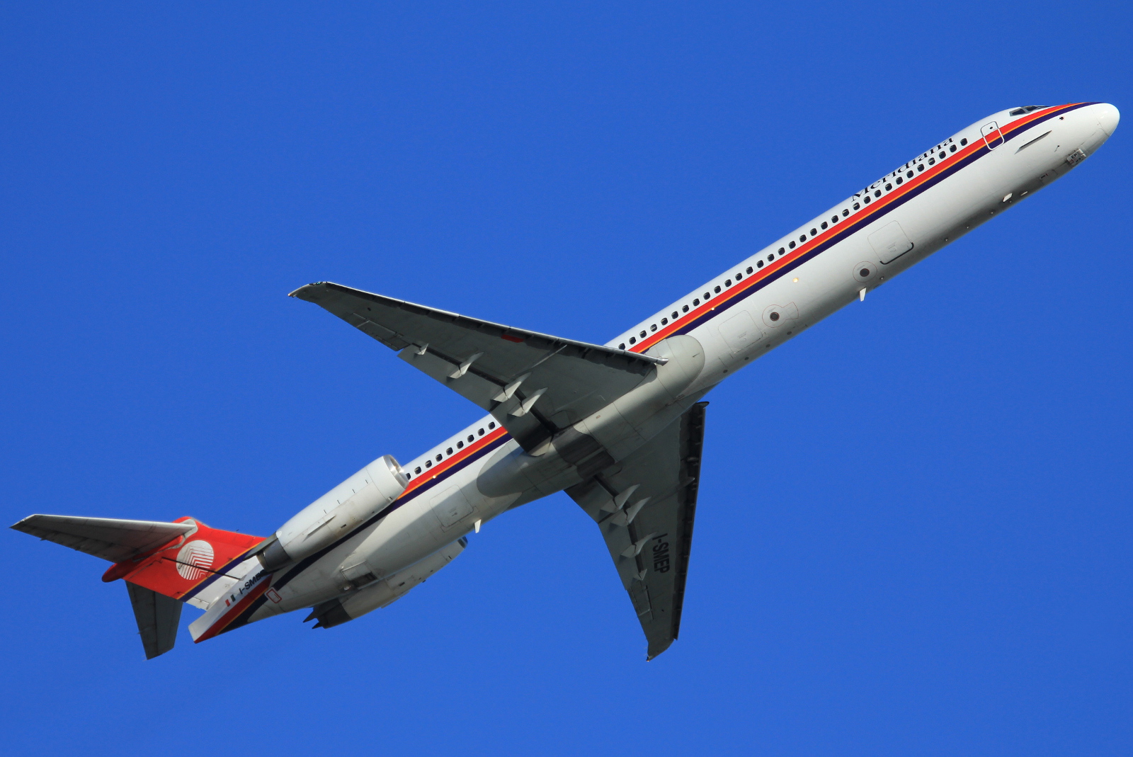 I-SMEP · McDonnell Douglas MD-82 · (FCO / LIRF)