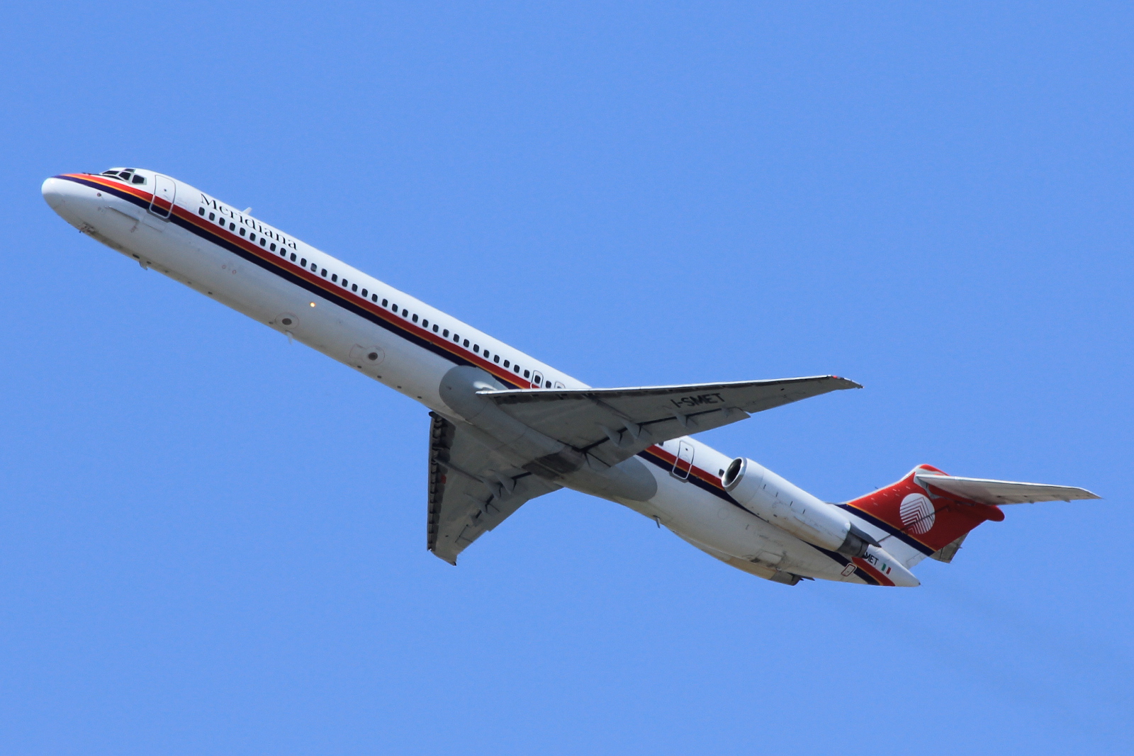 I-SMET · McDonnell Douglas MD-82 · (FCO / LIRF)