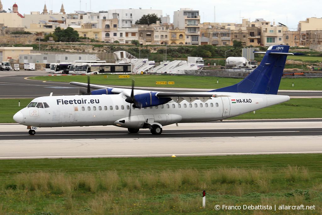 HA-KAO (183) 1990 ATR-72-202(F)