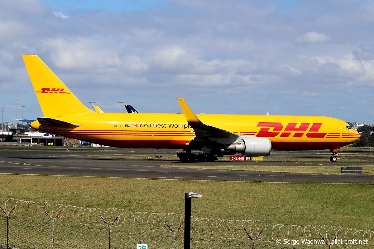 VH-EXZ · Boeing 767-3JHF(WL) · (SYD / YSSY)