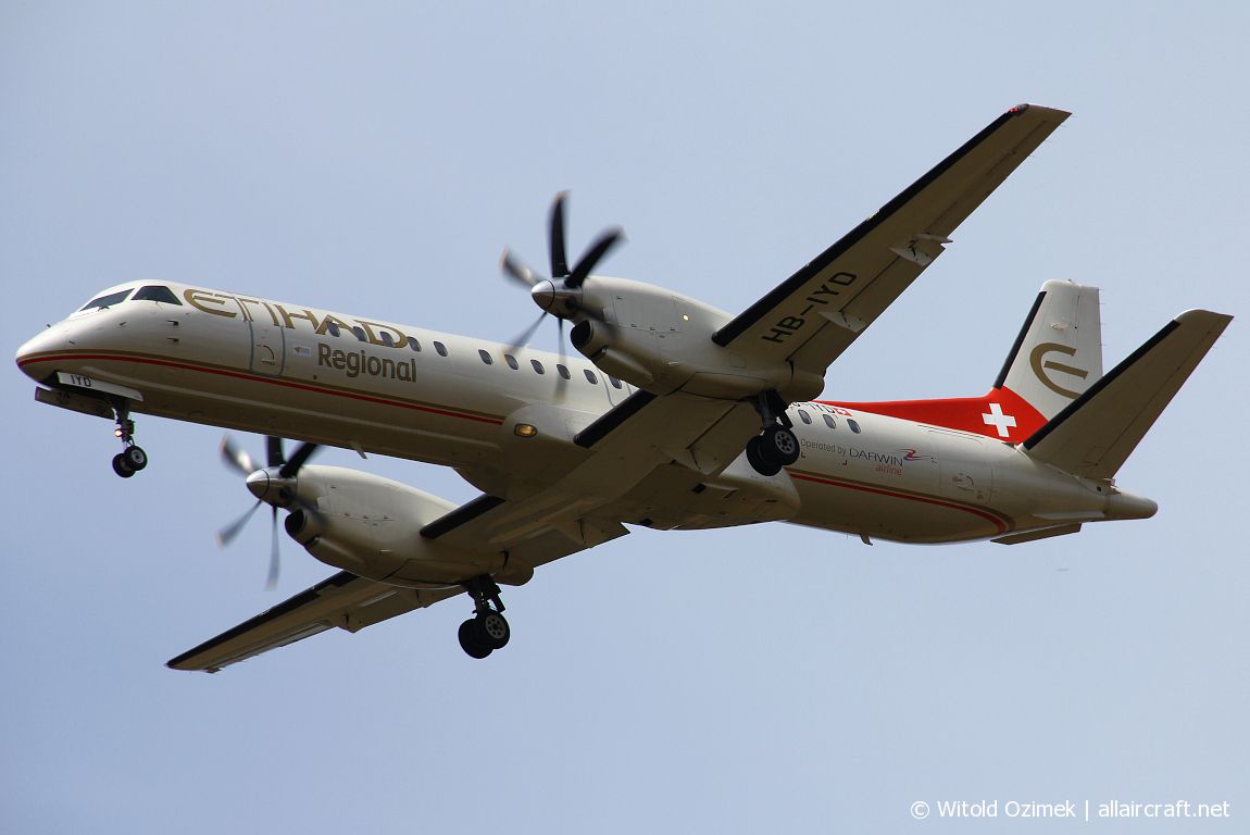 HB-IYD (2000-059) 1998 Saab 2000